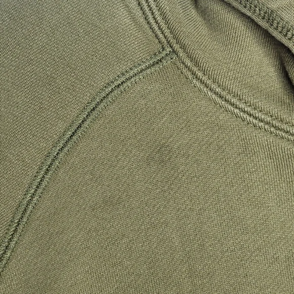 Nike Mens Spell Out Swoosh Pullover Hoodie in Green Orange Size XXL - Picture 6 of 7